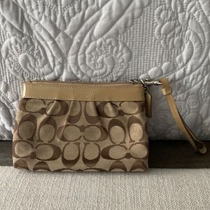 Coach wristlet
